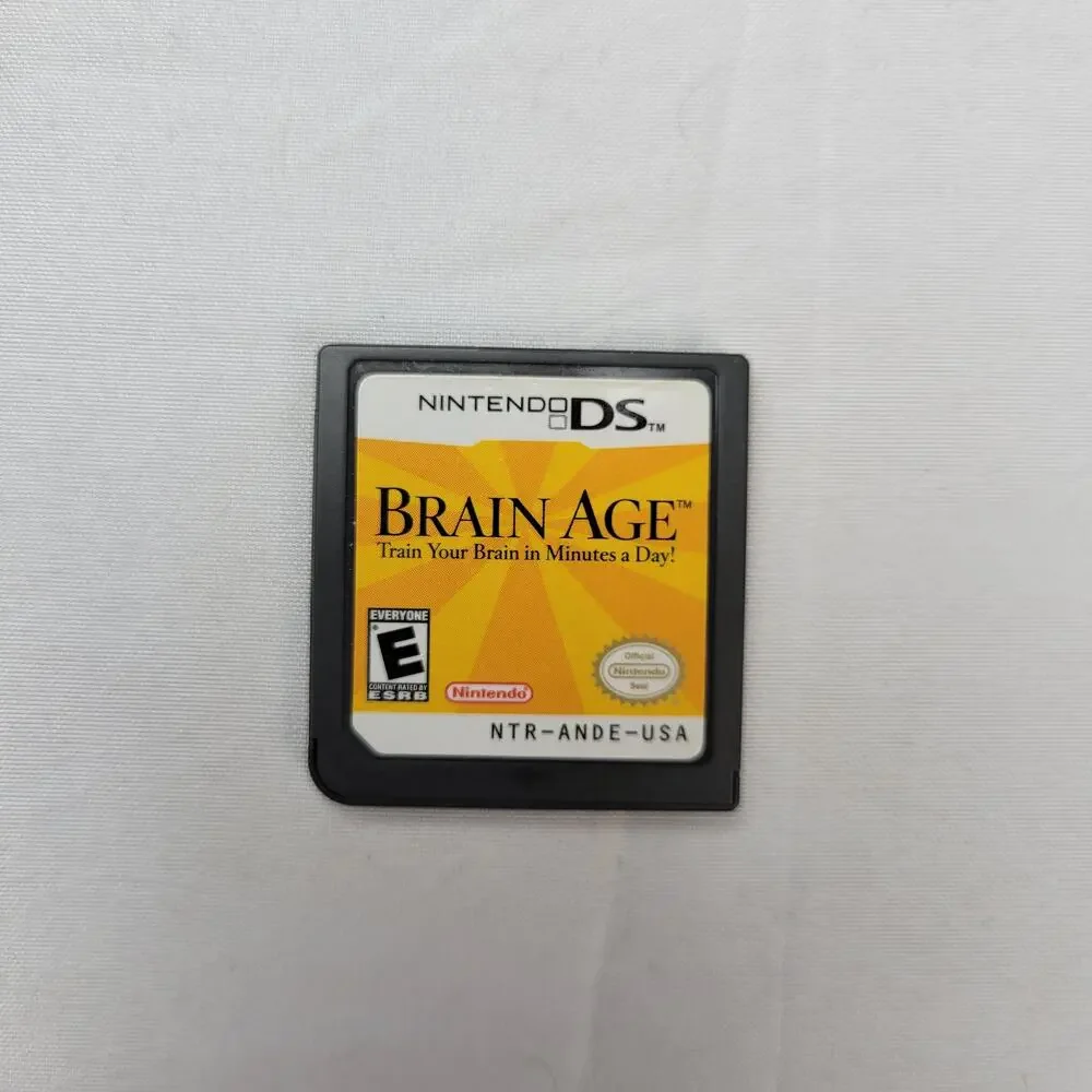 Brain Age Cartridge Nintendo DS